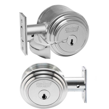 Medeco Maxum® M4 Residential Double Cylinder Deadbolt, DL Keyway, Captive Key